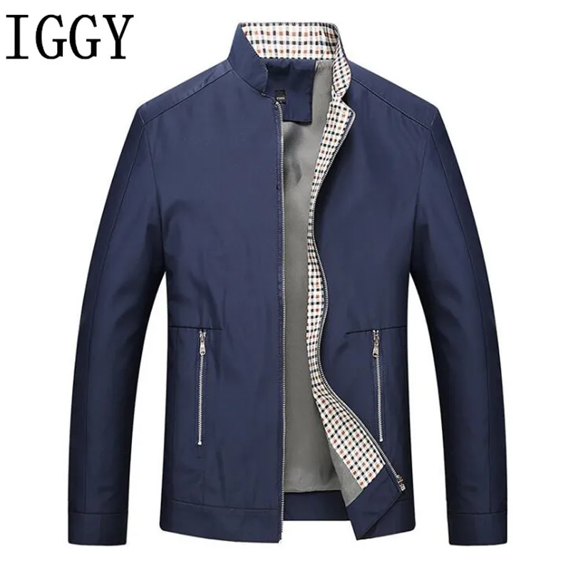 IGGY 2018 Men Autumn Jackets and Coats Jaqueta Masculina Male Causal Fashion Slim Fitted Large Size Zipper Jackets Hombre
IGGY 2018 Men Autumn Jackets and Coats Jaqueta Masculina Male Causal Fashion Slim Fitted Large Size Zipper Jackets Hombre