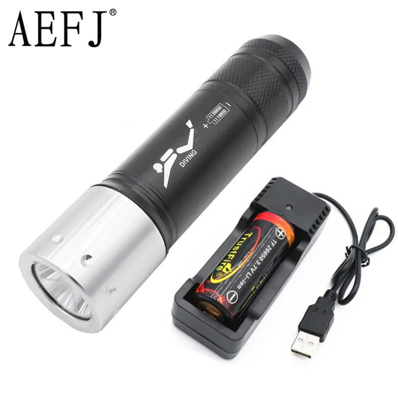 10000Lm XML-T6 Waterproof Diving Flashlight Dive Underwater 80 Meter LED Torch Lamp Light Lanterna use AAA 26650 18650 Battery
10000Lm XML-T6 Waterproof Diving Flashlight Dive Underwater 80 Meter LED Torch Lamp Light Lanterna use AAA 26650 18650 Battery