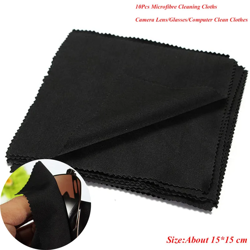 10Pcs Microfibre synthetic fabric Cleaning Cloths Camera Lens Eye/Glasses GPS/Computer Clean Wipe Clothes Cleaner 15X15CM
10Pcs Microfibre synthetic fabric Cleaning Cloths Camera Lens Eye/Glasses GPS/Computer Clean Wipe Clothes Cleaner 15X15CM