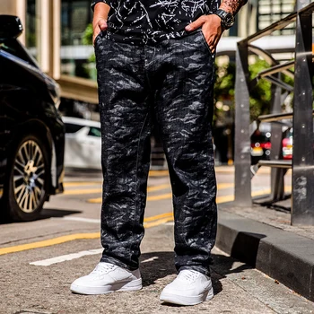 Plus Size 30-44 46 2019 Fashion Hip Hop Patch Men Retro Jeans Camouflage Stretch Jeans Men Loose Slim Torn Ripped Denim Trousers
Plus Size 30-44 46 2019 Fashion Hip Hop Patch Men Retro Jeans Camouflage Stretch Jeans Men Loose Slim Torn Ripped Denim Trousers