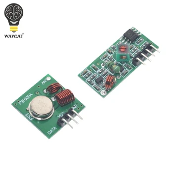 Smart Electronics 433Mhz RF transmitter and receiver Module link kit For arduino/ARM/MCU WL diy 315MHZ/433MHZ wireless
Smart Electronics 433Mhz RF transmitter and receiver Module link kit For arduino/ARM/MCU WL diy 315MHZ/433MHZ wireless