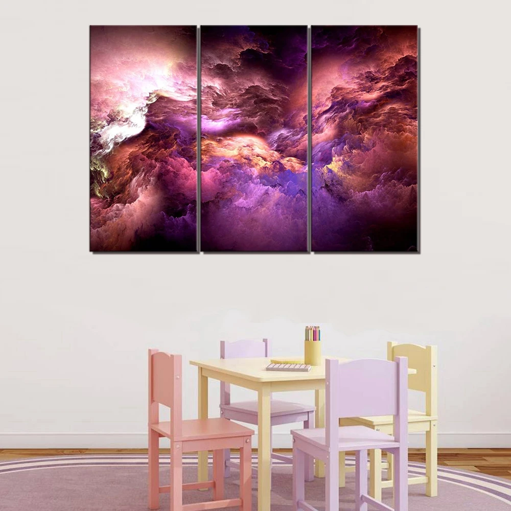 Burgundy Abstract Wall Art Canvas Psychedelic Art Space Cloud Purple Posters and Prints 3 Pieces Art Canvas Painting Wall Decor
Burgundy Abstract Wall Art Canvas Psychedelic Art Space Cloud Purple Posters and Prints 3 Pieces Art Canvas Painting Wall Decor