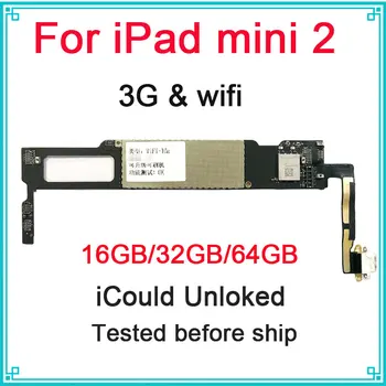 For ipad mini 2 MINI2 16GB/32GB/64G 100% Original Motherboard Unlock IOS Installed Logic Mainboard With All Chips replacement
For ipad mini 2 MINI2 16GB/32GB/64G 100% Original Motherboard Unlock IOS Installed Logic Mainboard With All Chips replacement