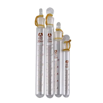 1pc Glass Tube Round Bottom With Stopper 5/10/15/20ml Clear Glass Test Tube Glassware Graduated School Lab Supplies
1pc Glass Tube Round Bottom With Stopper 5/10/15/20ml Clear Glass Test Tube Glassware Graduated School Lab Supplies