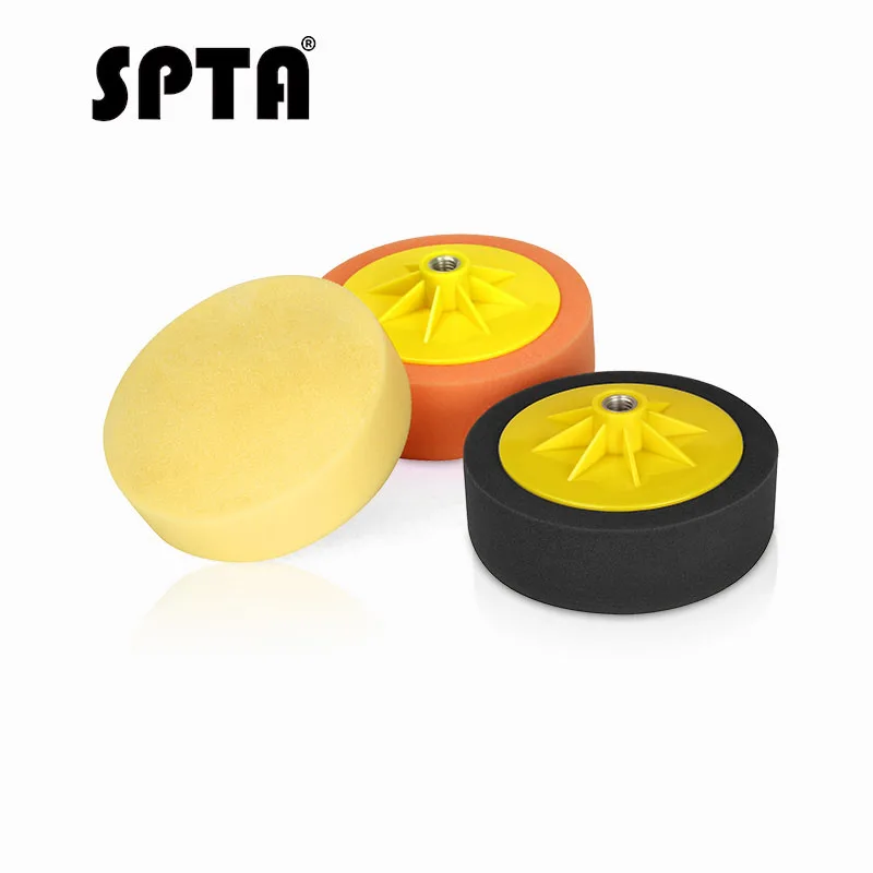 SPTA 3pc 6inch Auto Car Buffer Pad Kit Polishing Buffing Pad Sand Plate wax Cleaning Sponge For Car Polish Machine M14 M16 5/8
SPTA 3pc 6inch Auto Car Buffer Pad Kit Polishing Buffing Pad Sand Plate wax Cleaning Sponge For Car Polish Machine M14 M16 5/8