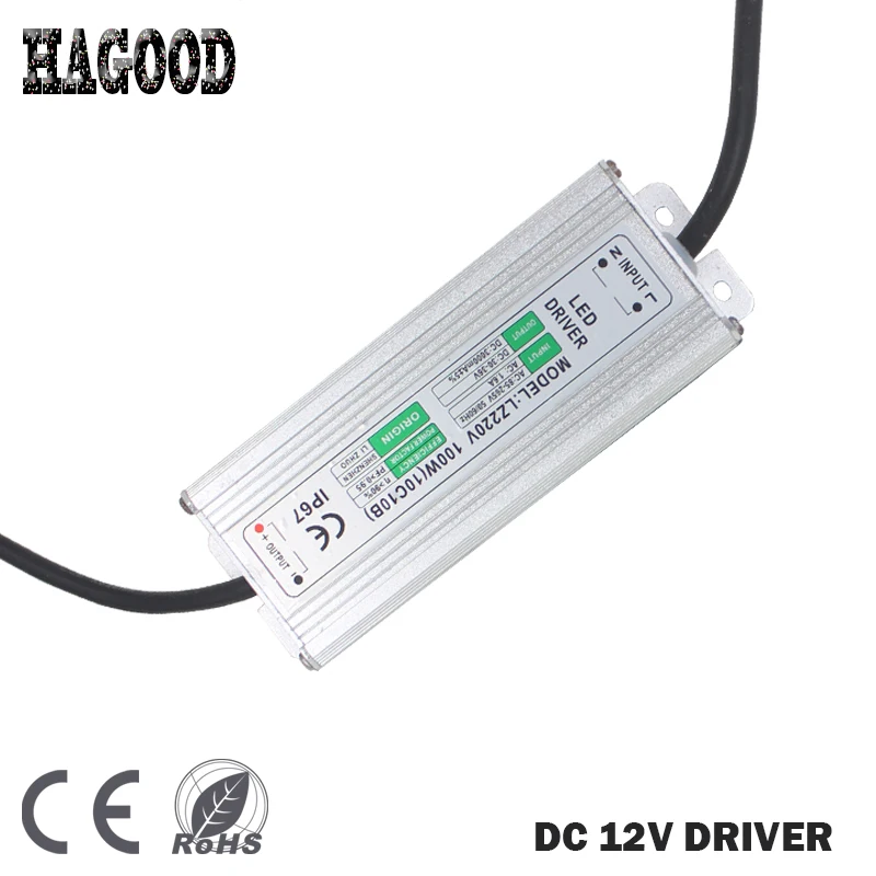 

100W Current Output DC30-36V 10Series Parallel Waterproof LED Driver Transformer Power Supply Adapter Driver for LEDs