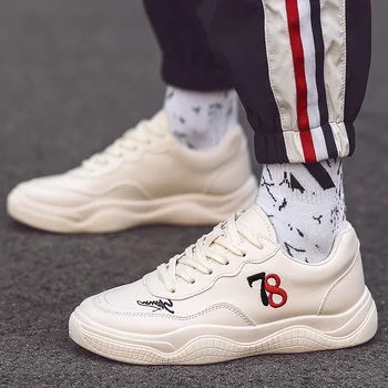 2019 Spring and Summer new men's shoes trend fashion small white shoes wild student school style casual shoes youth tide shoes
2019 Spring and Summer new men's shoes trend fashion small white shoes wild student school style casual shoes youth tide shoes