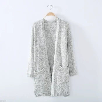 Women fashion winter open stitch cardigan sweater Long Sleeve pockets Loose Knitted Sweater Cardigan Outwear long Coat
Women fashion winter open stitch cardigan sweater Long Sleeve pockets Loose Knitted Sweater Cardigan Outwear long Coat