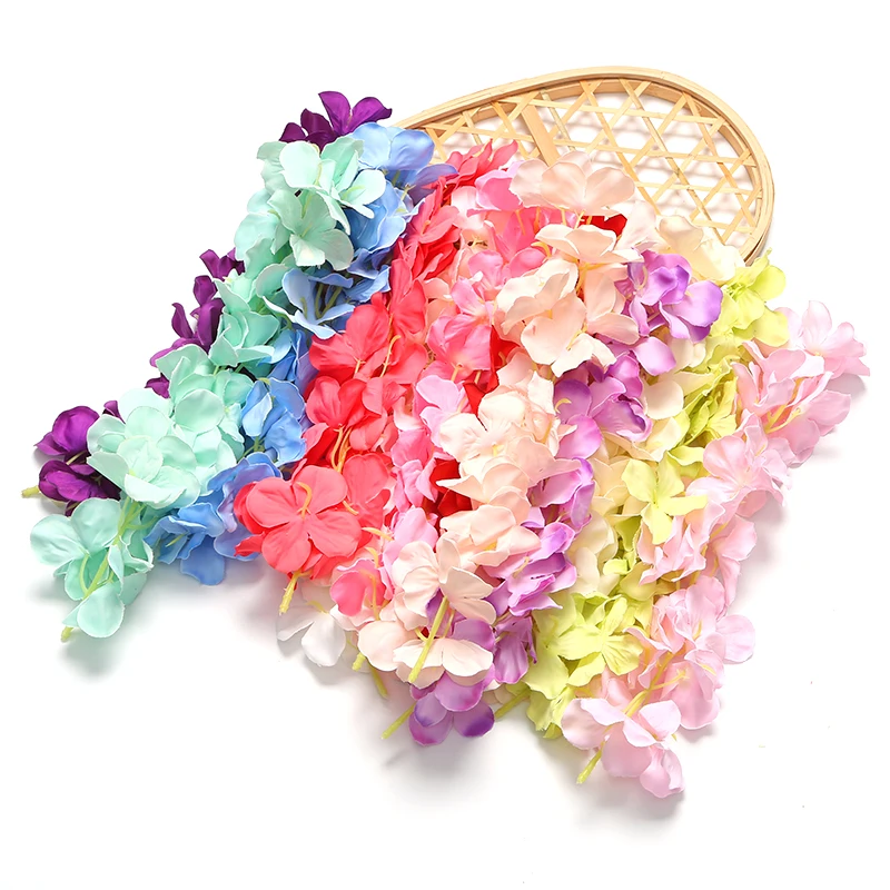 2pcs 30cm Rattan Strip Wisteria Artificial Flower Vine For Home Party Kids Room Decoration DIY Craft Fake Flowers silk wisteria
2pcs 30cm Rattan Strip Wisteria Artificial Flower Vine For Home Party Kids Room Decoration DIY Craft Fake Flowers silk wisteria