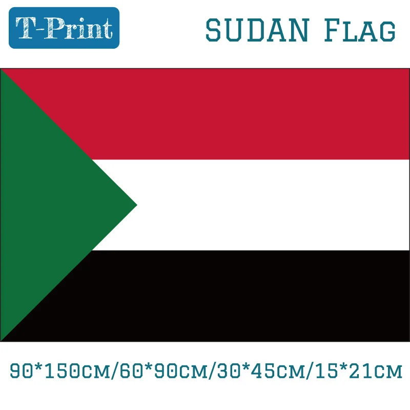 Flag of Sudan 90*150cm 60*90cm3x5ft Banner Polyester for Home Decoration National Day Banner and flag decoration/national flag
Flag of Sudan 90*150cm 60*90cm3x5ft Banner Polyester for Home Decoration National Day Banner and flag decoration/national flag