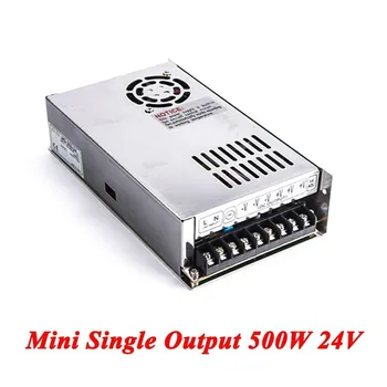 Mini type switching power supply 500W 24v 20.8A,Single Output ac dc converter for Led Strip,AC110V/220V Transformer to DC 24V
Mini type switching power supply 500W 24v 20.8A,Single Output ac dc converter for Led Strip,AC110V/220V Transformer to DC 24V