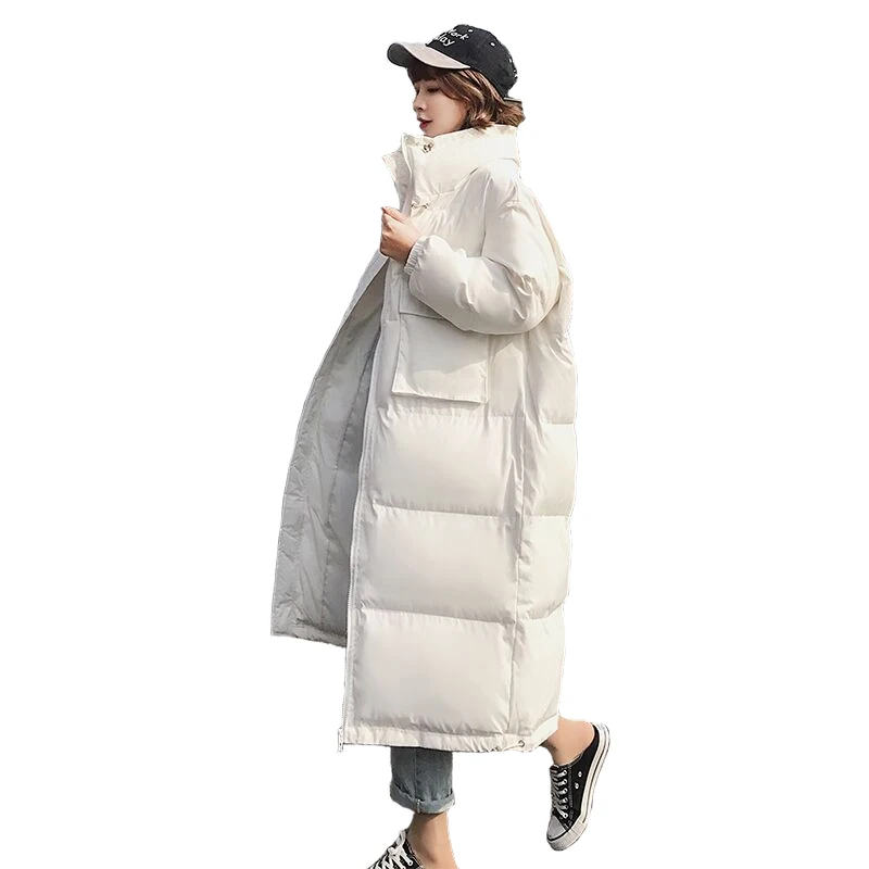 Korean Autumn Winter coat 2018 thick warm coat women's slim long loose cotton down jacket standing collar cotton parkas jacket
Korean Autumn Winter coat 2018 thick warm coat women's slim long loose cotton down jacket standing collar cotton parkas jacket