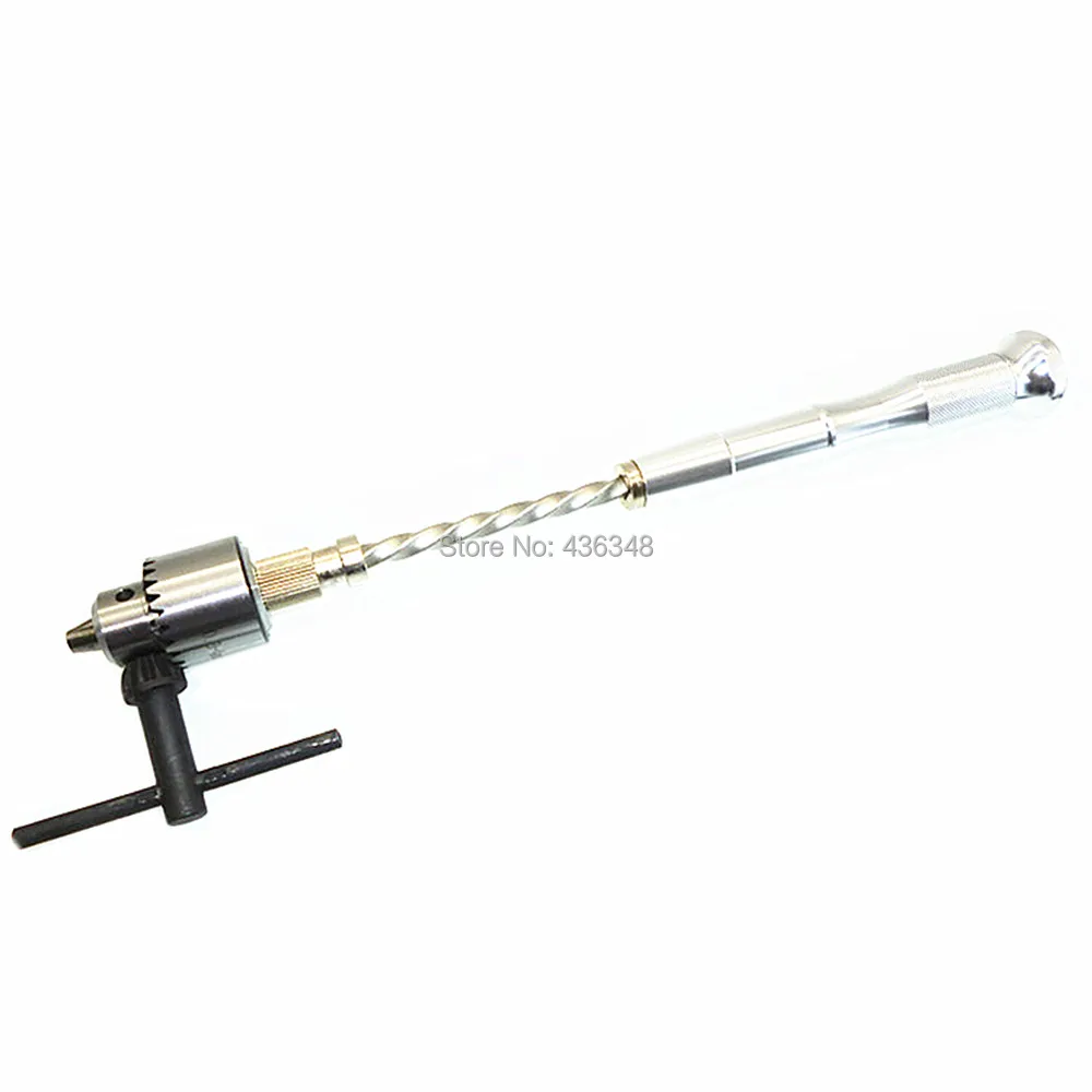 Semi-Automatic Manual Hand Drill Jeweler Wood Model Hand Twist Drill 0.3mm-4mm