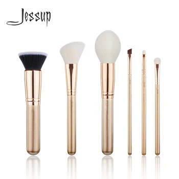 Jessup 6PCS Golden / Rose Gold Makeup brushes set Beauty tools POWDER FOUNDATION EYESHADOW BLUSH Make up brush
Jessup 6PCS Golden / Rose Gold Makeup brushes set Beauty tools POWDER FOUNDATION EYESHADOW BLUSH Make up brush