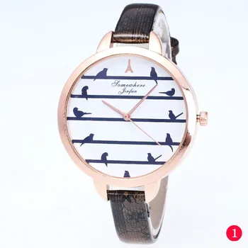 LVPAI Quartz Wristwatches 2017 Women Watches Glass Fashionable Strap With Bird Pour Clock Woman Phone Y1222
LVPAI Quartz Wristwatches 2017 Women Watches Glass Fashionable Strap With Bird Pour Clock Woman Phone Y1222