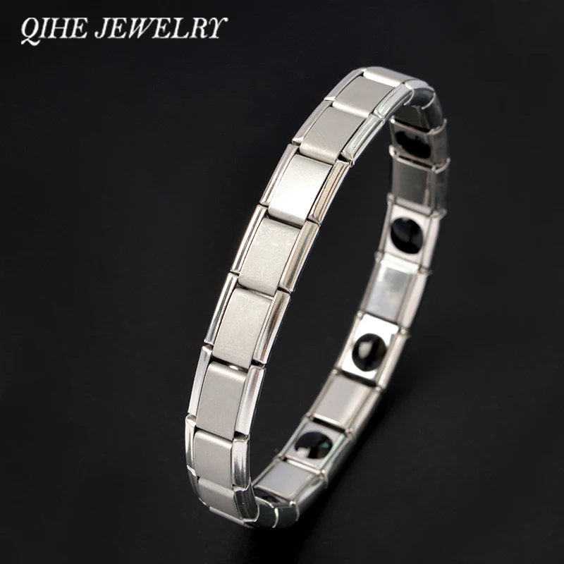 QIHE JEWELRY Titanium Steel Silver Color Chain Link Men's Bracelet & Bangle ashion Jewelry For Men&Boy Gift
QIHE JEWELRY Titanium Steel Silver Color Chain Link Men's Bracelet & Bangle ashion Jewelry For Men&Boy Gift