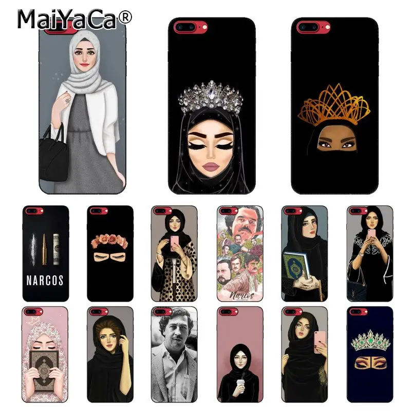 MaiYaCa Muslim Islamic Gril Eyes Woman Hijab Face Crown Flower Phone Case For iphone 11 Pro Max 8 7 6 6S Plus X XS MAX 5S SE XR
MaiYaCa Muslim Islamic Gril Eyes Woman Hijab Face Crown Flower Phone Case For iphone 11 Pro Max 8 7 6 6S Plus X XS MAX 5S SE XR