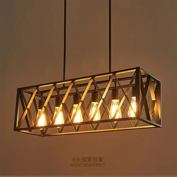 Industrial retro pendant lights iron LED hanging lighting Restaurant suspended lamps living room Bar Cafe Pendant lighting
Industrial retro pendant lights iron LED hanging lighting Restaurant suspended lamps living room Bar Cafe Pendant lighting