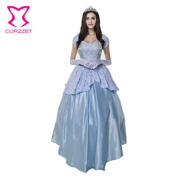 Adult Carnival Costumes Blue Queen Princess Cosplay Clothing Plus Size Halloween Costumes For Women Sexy Fancy Dress With Crown
Adult Carnival Costumes Blue Queen Princess Cosplay Clothing Plus Size Halloween Costumes For Women Sexy Fancy Dress With Crown
