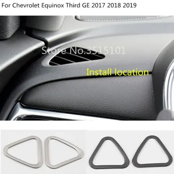 Car Head Sequin Trim Stainless steel Gear Cover Shift knob control frame 2pcs For Chevrolet Equinox Third GE 2017 2018 2019
Car Head Sequin Trim Stainless steel Gear Cover Shift knob control frame 2pcs For Chevrolet Equinox Third GE 2017 2018 2019