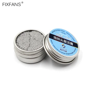 FIXFANS Mini Size Lead-Free Soldering Iron Tip Refresher Resurrection Cream Clean Paste for Oxide Soldering Tips Cleaning Tool
FIXFANS Mini Size Lead-Free Soldering Iron Tip Refresher Resurrection Cream Clean Paste for Oxide Soldering Tips Cleaning Tool