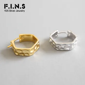 F.I.N.S Trendy 925 Sterling Silver Uneven Small Hoop Earrings for Women Concave Convex 925 Silver Female Earings Fashion Jewelry
F.I.N.S Trendy 925 Sterling Silver Uneven Small Hoop Earrings for Women Concave Convex 925 Silver Female Earings Fashion Jewelry