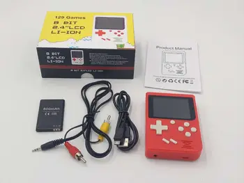 KaRue Mini Handheld Game Console Video Console For PXPPVPGame Bulit in 129/168/400 Games
KaRue Mini Handheld Game Console Video Console For PXPPVPGame Bulit in 129/168/400 Games