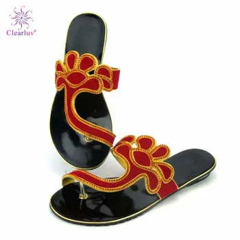 RED COLOR New Arrival Sliver Color Women Shoes Decorated with Rhinestone African Party Shoes for Women Elegant
RED COLOR New Arrival Sliver Color Women Shoes Decorated with Rhinestone African Party Shoes for Women Elegant