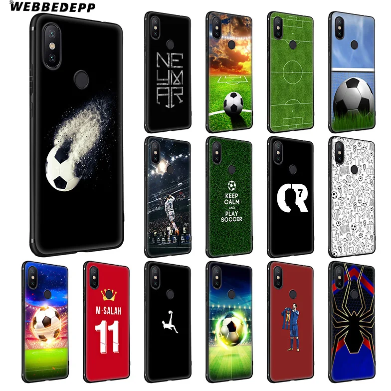 WEBBEDEPP Football Soccer Ball Soft Silicone Case for Xiaomi Redmi Note 7 6 6A 5 4 4X 4A 5 S2 Plus Pro Lite for Redmi Go
WEBBEDEPP Football Soccer Ball Soft Silicone Case for Xiaomi Redmi Note 7 6 6A 5 4 4X 4A 5 S2 Plus Pro Lite for Redmi Go