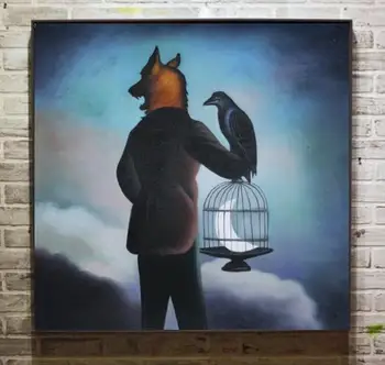 Free shipping hand painted Modern fat man interesting painting wall Graffiti arts canvas painting for living room no frame 23
Free shipping hand painted Modern fat man interesting painting wall Graffiti arts canvas painting for living room no frame 23