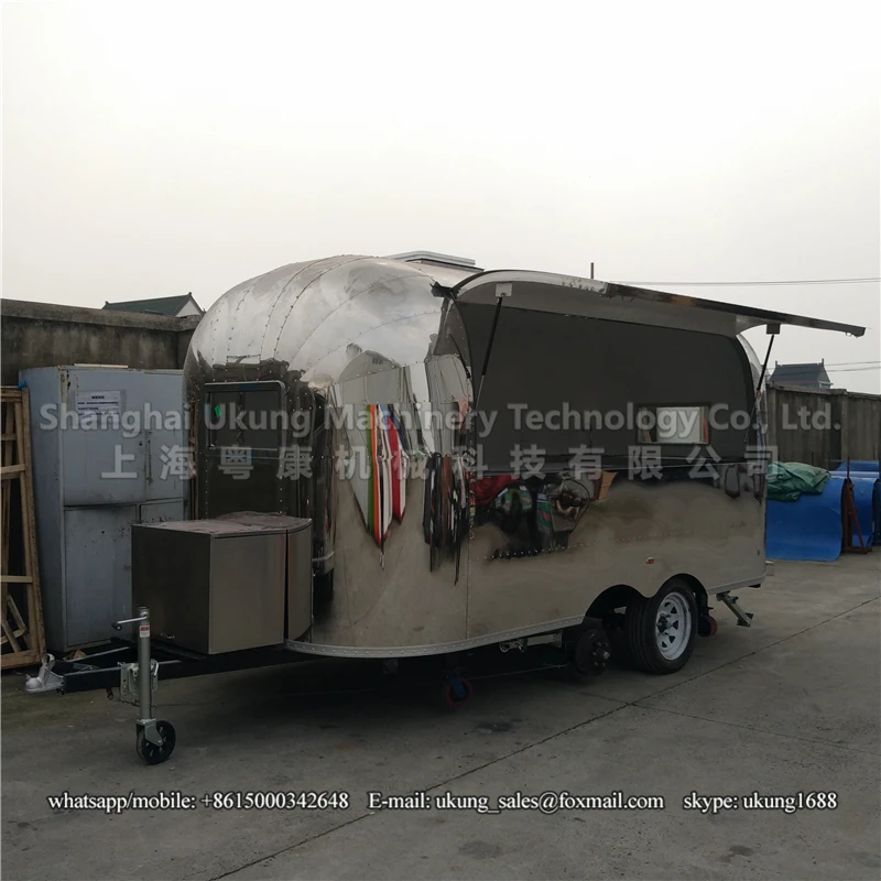 UKUNG, AST-210, 450cm long, 2 axles, with 2 ceiling windows, airstream stainless steel camping trailer
UKUNG, AST-210, 450cm long, 2 axles, with 2 ceiling windows, airstream stainless steel camping trailer
