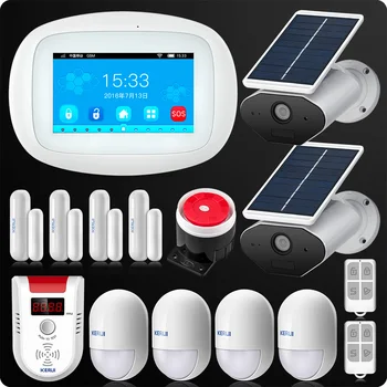 KERUI K52 4.3 Inch Big Touch Screen TFT Color Screen Wireless Security Alarm WIFI GSM English Alarm System APP Control
KERUI K52 4.3 Inch Big Touch Screen TFT Color Screen Wireless Security Alarm WIFI GSM English Alarm System APP Control