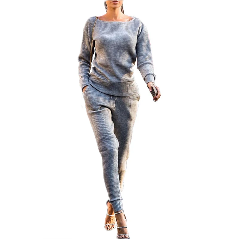 2017 new women casual fashion 2Pcs Women solid long sleeve pullover sweatshirt tracksuit set high waist straight long pants 2pcs
2017 new women casual fashion 2Pcs Women solid long sleeve pullover sweatshirt tracksuit set high waist straight long pants 2pcs