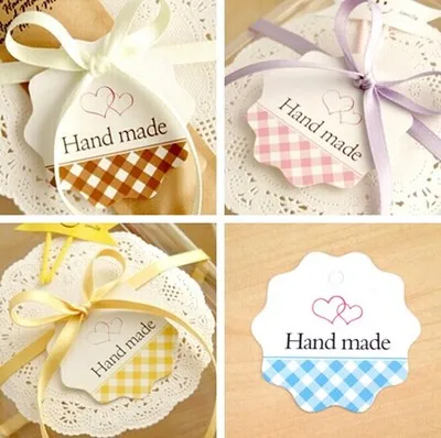 handmade paper labels 100pcs cute Plaid design packaging decoration tags birthday party new year Scrapbooking Craft Paper DIY
handmade paper labels 100pcs cute Plaid design packaging decoration tags birthday party new year Scrapbooking Craft Paper DIY