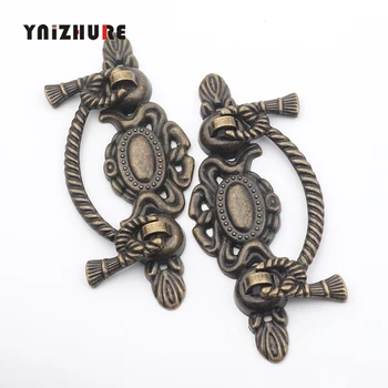 2PCS Retro Alloy Kitchen Drawer Cabinet Door Handle Furniture Knobs Hardware Cupboard Antique Pull Handles,Bronze Tone
2PCS Retro Alloy Kitchen Drawer Cabinet Door Handle Furniture Knobs Hardware Cupboard Antique Pull Handles,Bronze Tone