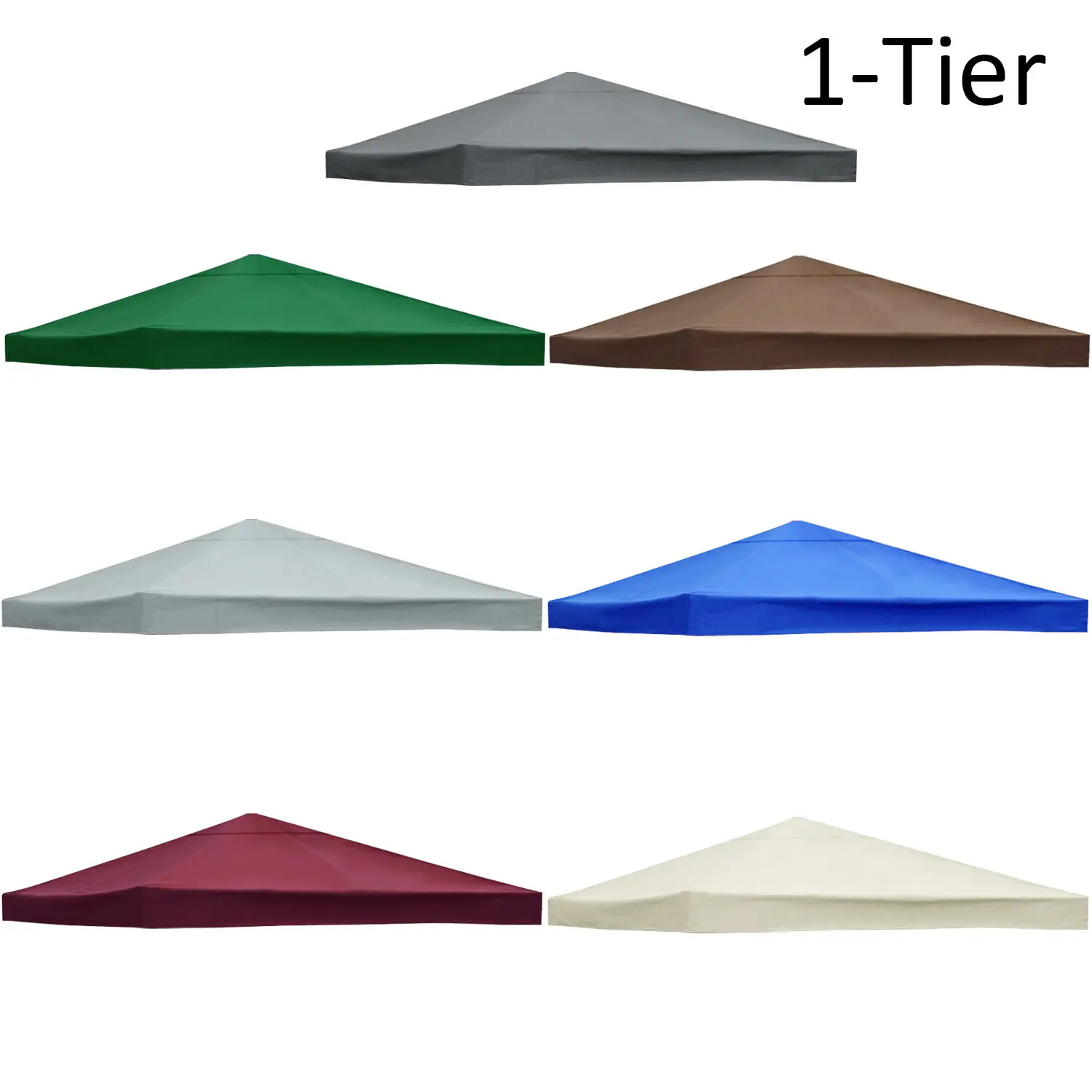 3*3m Tent Canopy Top Roof Replacement Cover Outdoor Waterproof Sun Shelter Sunshade Protection Outdoor Canopy Garden Shade
3*3m Tent Canopy Top Roof Replacement Cover Outdoor Waterproof Sun Shelter Sunshade Protection Outdoor Canopy Garden Shade