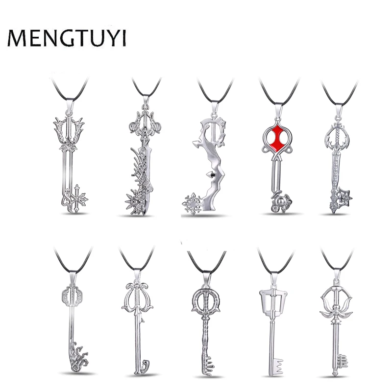 J Store Kingdom Hearts Keyblade Metal Necklace Game Jewelry Accessories Figure Cosplay Toy Gift
J Store Kingdom Hearts Keyblade Metal Necklace Game Jewelry Accessories Figure Cosplay Toy Gift