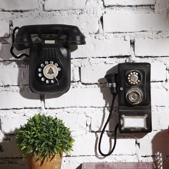 Antique Resin Crafts Vintage Bar Club Wall Decorations Hanging Resin Ornaments Retro Emulation Telephone Model
Antique Resin Crafts Vintage Bar Club Wall Decorations Hanging Resin Ornaments Retro Emulation Telephone Model