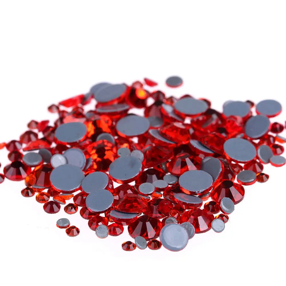 RED Color Hotfix Rhinestones ss6-ss30 Flatback Glue Backing Iron On Glass Stones Appliques For Fabric Garments Supplies
RED Color Hotfix Rhinestones ss6-ss30 Flatback Glue Backing Iron On Glass Stones Appliques For Fabric Garments Supplies