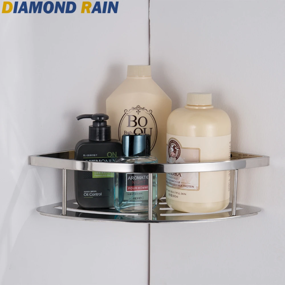 Contemporary Polished Chrome Triangle Corner Shelf Bathroom 304 Stainless Steel Shower Basket Wall Mounted DR135
Contemporary Polished Chrome Triangle Corner Shelf Bathroom 304 Stainless Steel Shower Basket Wall Mounted DR135