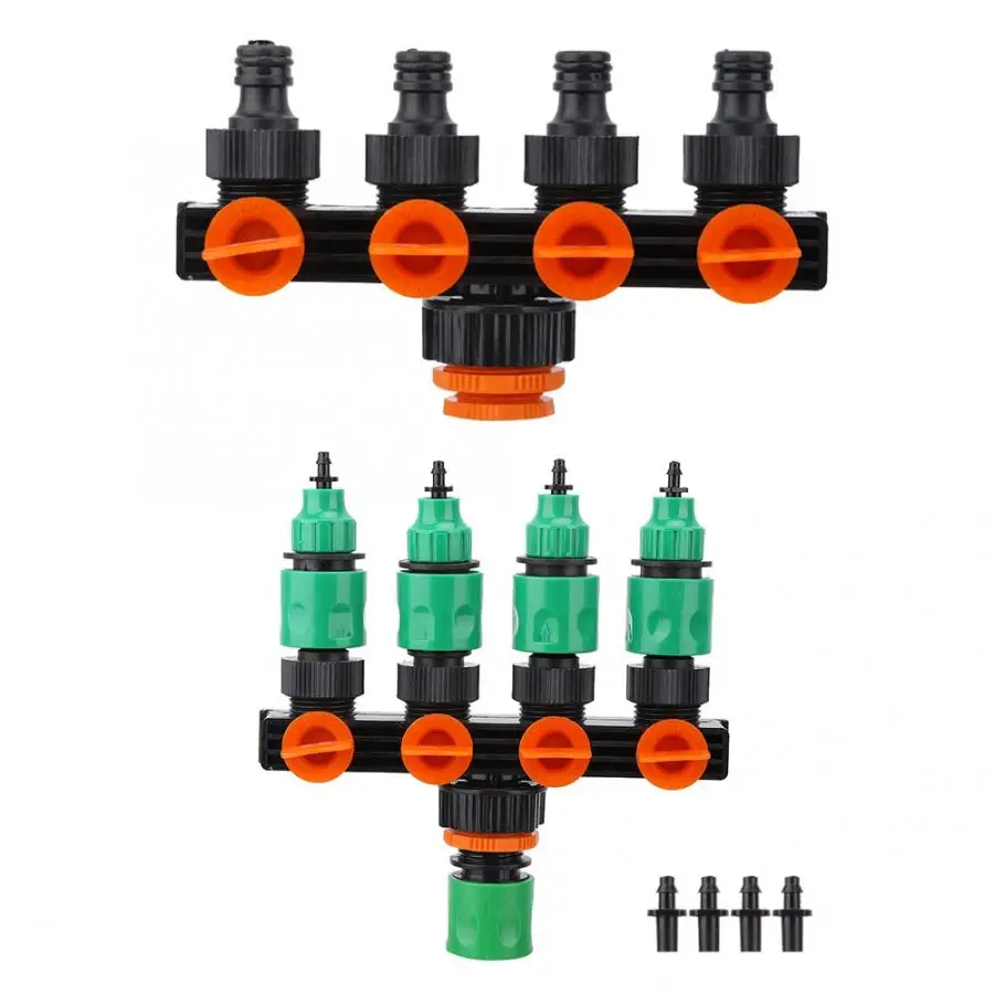 Household Garden Four Way Water Splitter Water Hose Valve Connector Adapter for Watering Agricultura G3/4" Connector
Household Garden Four Way Water Splitter Water Hose Valve Connector Adapter for Watering Agricultura G3/4" Connector