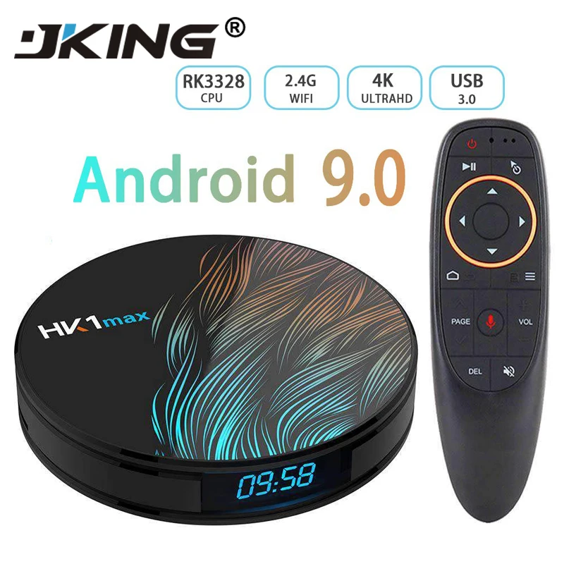 HK1 Max Smart TV Box Android 9.0 4GB 64GB RK3328 1080p 4K Wifi Google Play Netflix Set top Box Media Player Android Box 9.0
HK1 Max Smart TV Box Android 9.0 4GB 64GB RK3328 1080p 4K Wifi Google Play Netflix Set top Box Media Player Android Box 9.0