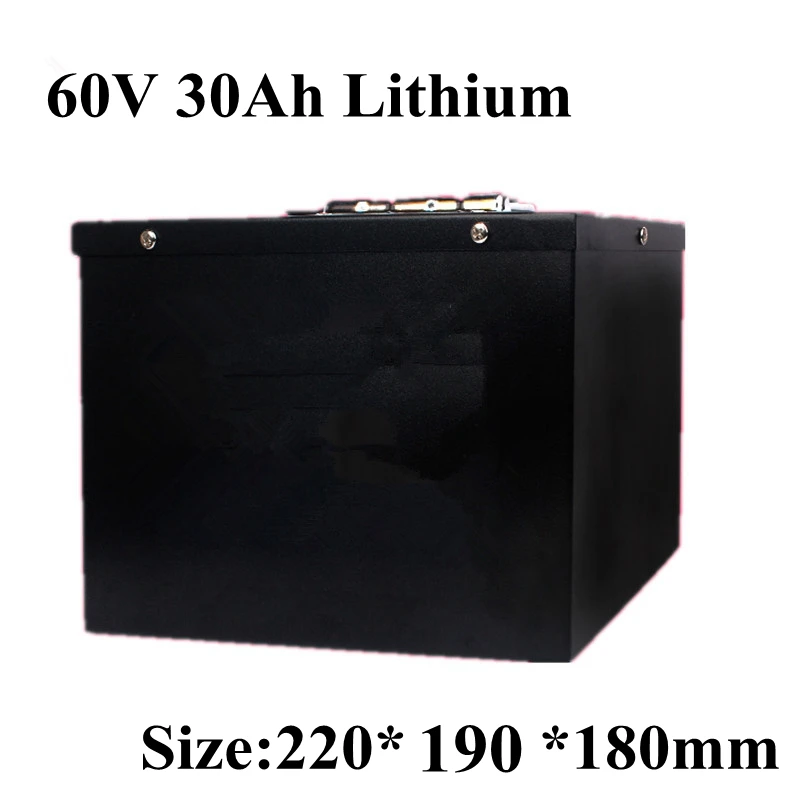 60v 30ah Lithium Ion Battery BMS Li Ion for 2000W 3000W Scooter Ebike Motorcycle Vehicle Forklift Quadricycle + 5A Charger
60v 30ah Lithium Ion Battery BMS Li Ion for 2000W 3000W Scooter Ebike Motorcycle Vehicle Forklift Quadricycle + 5A Charger