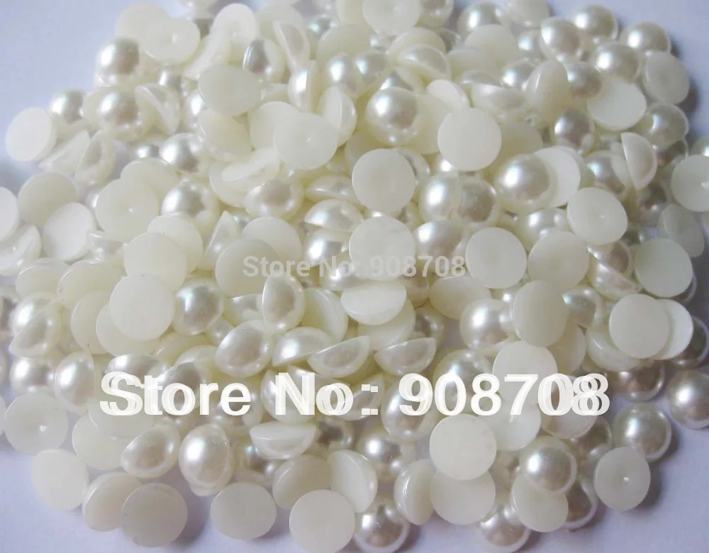 H0217 Semicircle flatback plastic pearl buttons 200pcs multisizes cream color DIY craft Accessories
H0217 Semicircle flatback plastic pearl buttons 200pcs multisizes cream color DIY craft Accessories