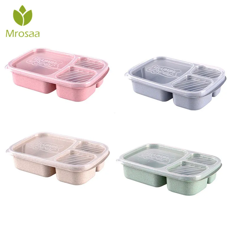 1Pc Wheat Straw Lunchbox 3 Grids With Lid Fruit Food Box Storage Container Biodegradable Bento Lunch Boxes For Kids Dinnerware
1Pc Wheat Straw Lunchbox 3 Grids With Lid Fruit Food Box Storage Container Biodegradable Bento Lunch Boxes For Kids Dinnerware