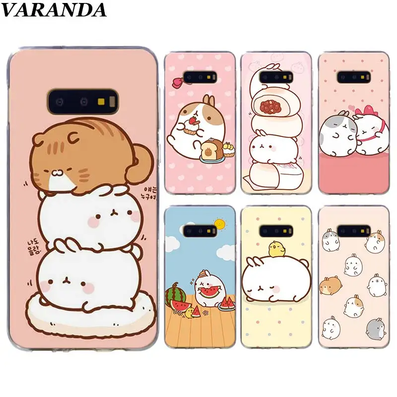 Molang rabbits Kawaii Box Phone cases for Samsung Galaxy S10 Plus S10e S8 S9 Plus S6 S7 edge A50 Note 8 9 TPU Soft Silicone case
Molang rabbits Kawaii Box Phone cases for Samsung Galaxy S10 Plus S10e S8 S9 Plus S6 S7 edge A50 Note 8 9 TPU Soft Silicone case