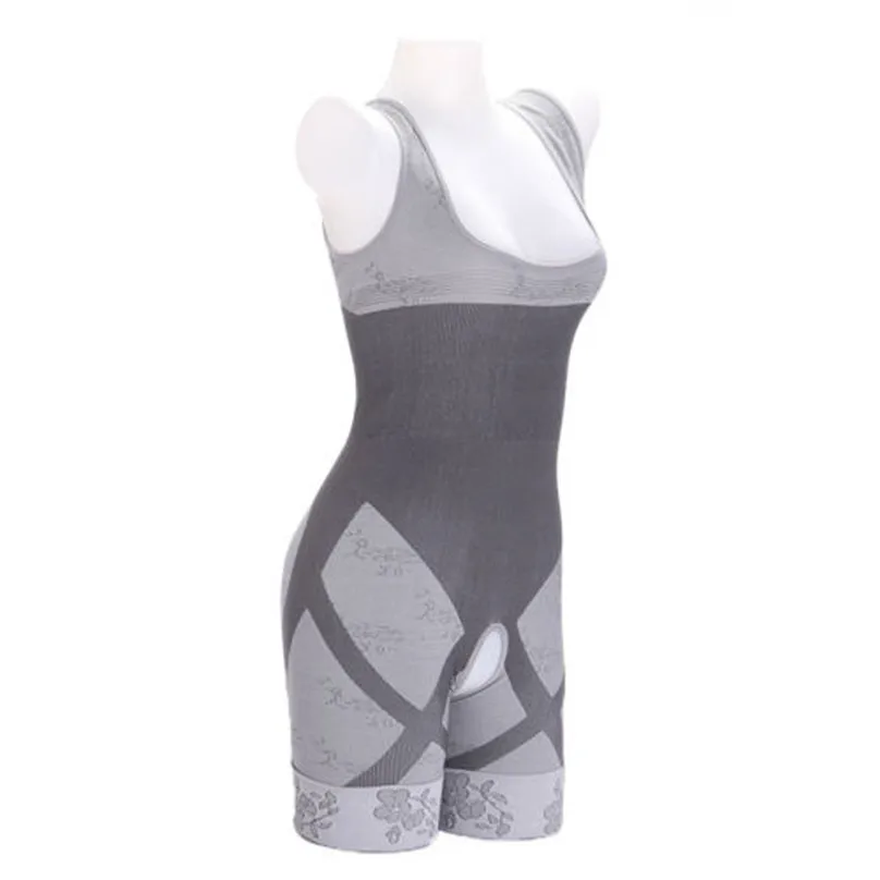 2019 NEW Women Slimming Bamboo Charcoal Thermal Body Shaper Full Body Control Bodysuit Sports Bras #3J07 (7)