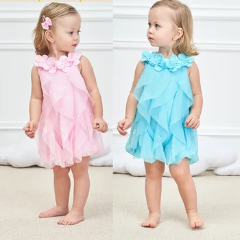 2019 Summer Infant Baby Girls Romer Dress Girls Floral Birthday Overall Dress children clothes hot sale 3M 6M 9M 12M 18M 24M
2019 Summer Infant Baby Girls Romer Dress Girls Floral Birthday Overall Dress children clothes hot sale 3M 6M 9M 12M 18M 24M