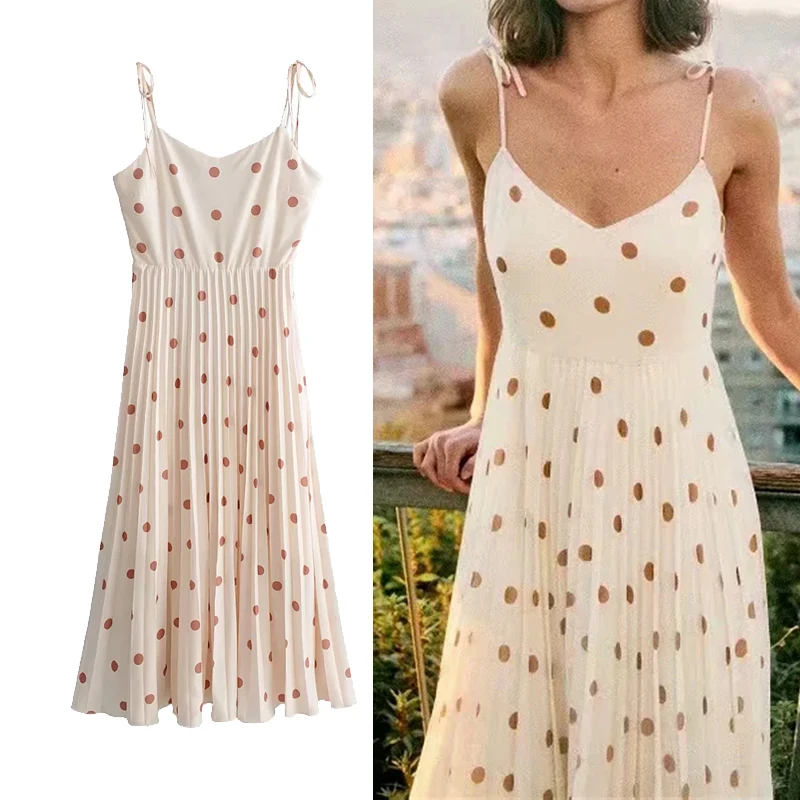 2019 Hot Sale Summer New Maxi Long Dress New Fashion Women Sexy Boho polka dot Sleeveless Beach Style Strap Sundress Vestidos
2019 Hot Sale Summer New Maxi Long Dress New Fashion Women Sexy Boho polka dot Sleeveless Beach Style Strap Sundress Vestidos