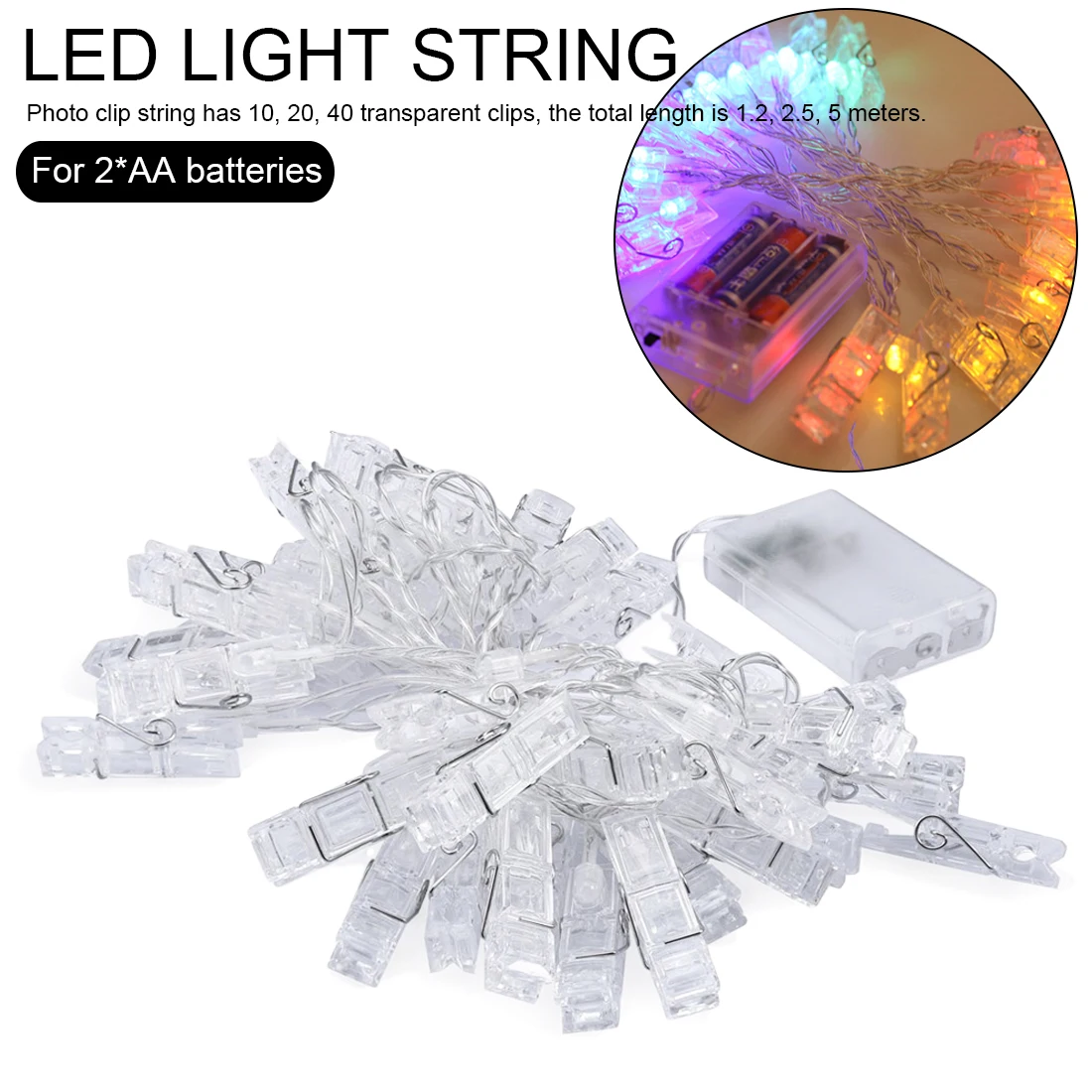 Photo Holder Clip 1pcs Battery Powered LED String Light Wedding Decoration Starry String Light Birthday Party Christmas Decor
Photo Holder Clip 1pcs Battery Powered LED String Light Wedding Decoration Starry String Light Birthday Party Christmas Decor